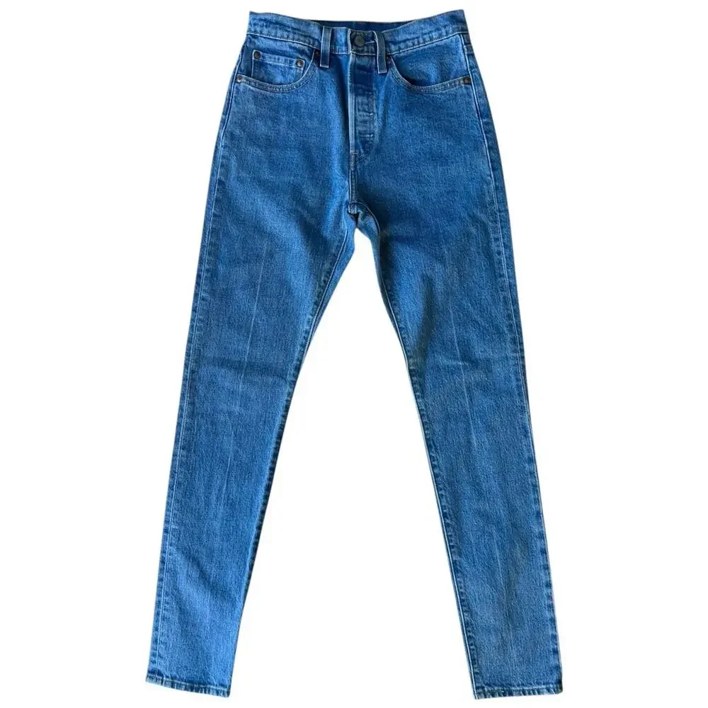 Levi’s 501 Skinny Jeans - Picture 1 of 4
